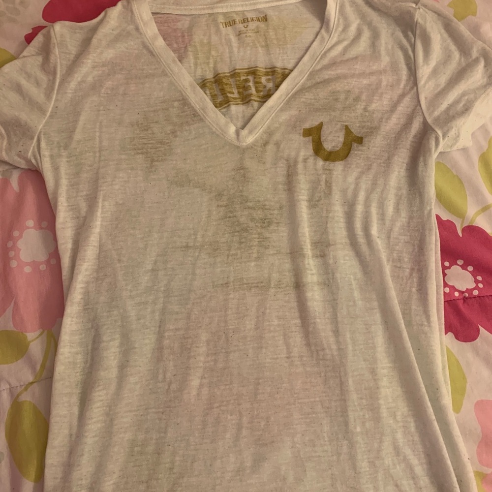 True Religion White Shirt
